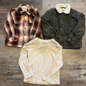 Camo Sherpa jacket lot